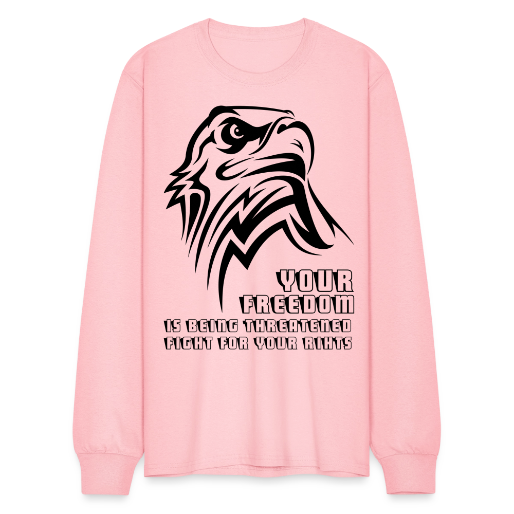 Men's Long Sleeve T-Shirt - pink