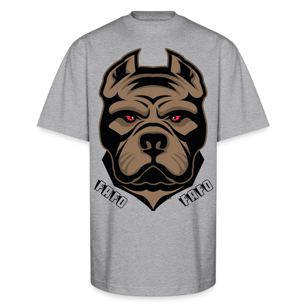 Unisex Oversized Heavyweight T-Shirt - heather gray