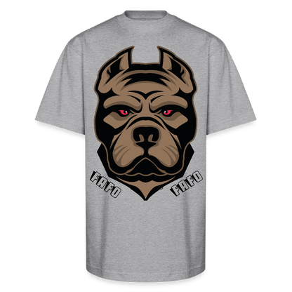 Unisex Oversized Heavyweight T-Shirt - heather gray