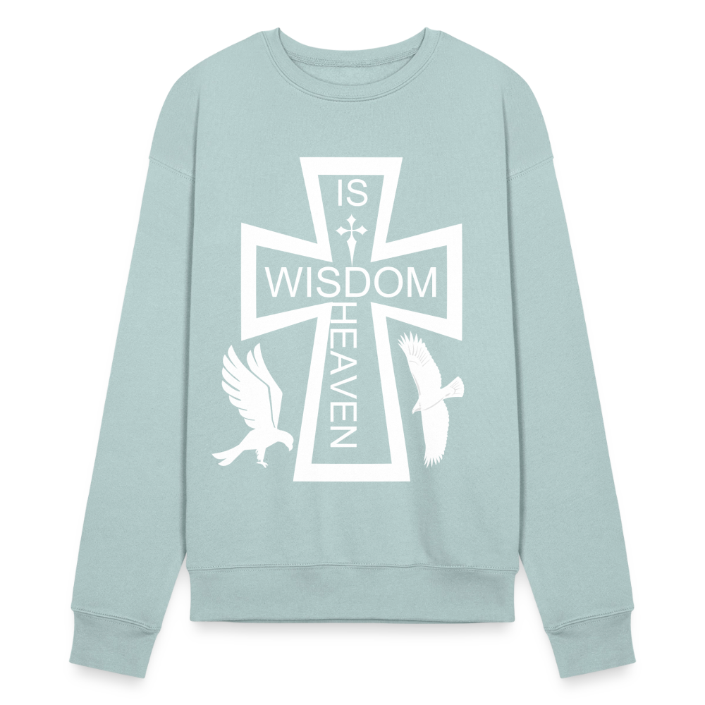 Bella + Canvas Unisex Sweatshirt - dusty blue