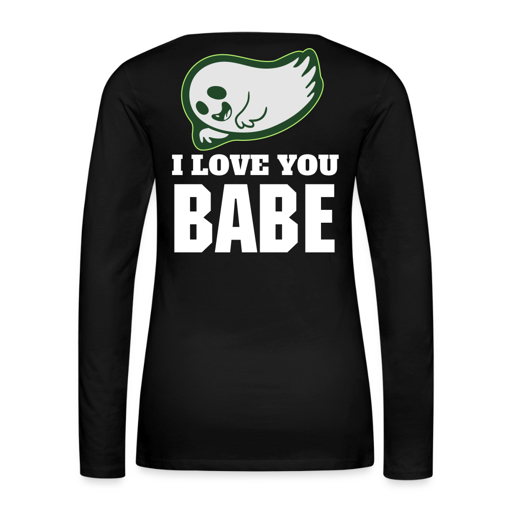 Women's Premium Long Sleeve T-Shirt - black