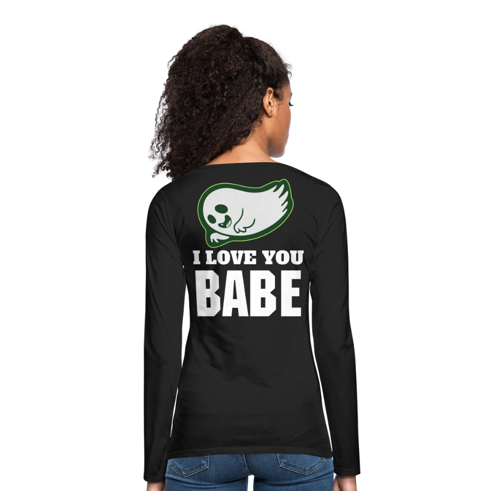 Women's Premium Long Sleeve T-Shirt - black