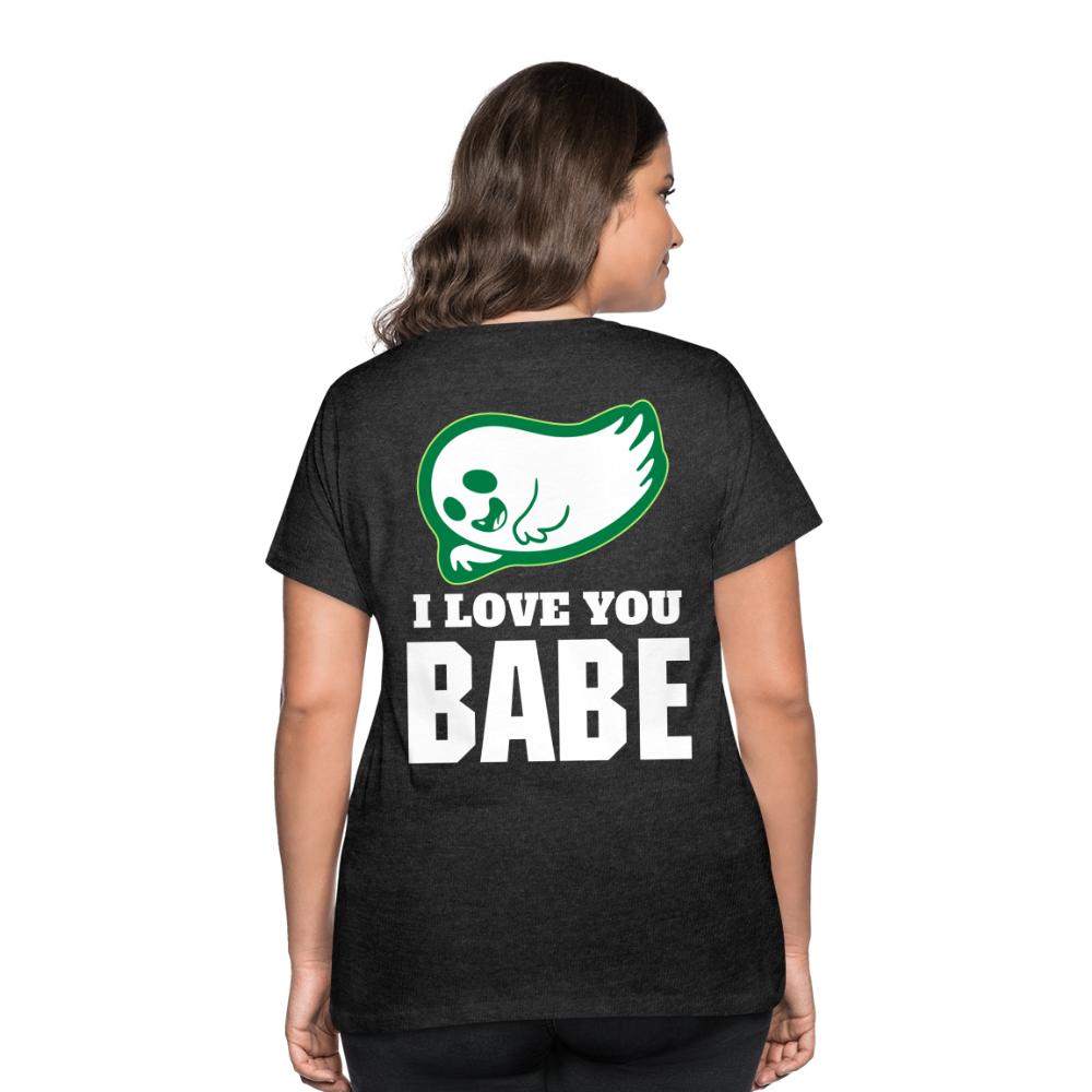 Women’s Curvy T-Shirt - deep heather