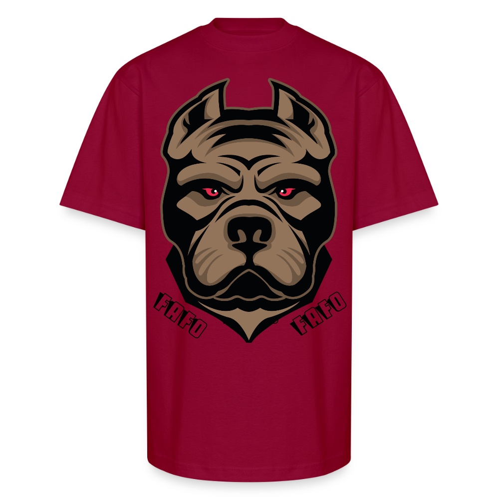 Unisex Oversized Heavyweight T-Shirt - cardinal