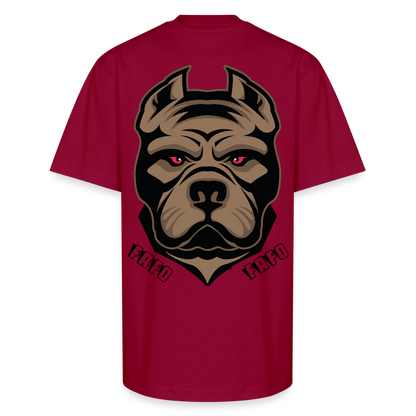 Unisex Oversized Heavyweight T-Shirt - cardinal