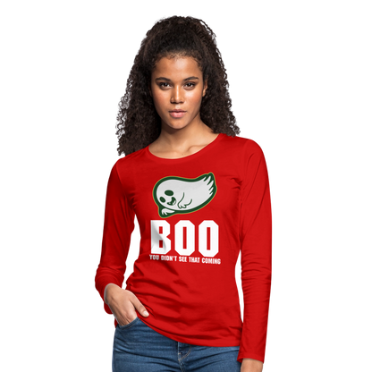 Women's Premium Long Sleeve T-Shirt - red