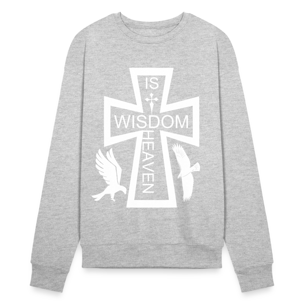 Bella + Canvas Unisex Sweatshirt - heather gray