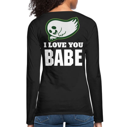 Women's Premium Long Sleeve T-Shirt - black