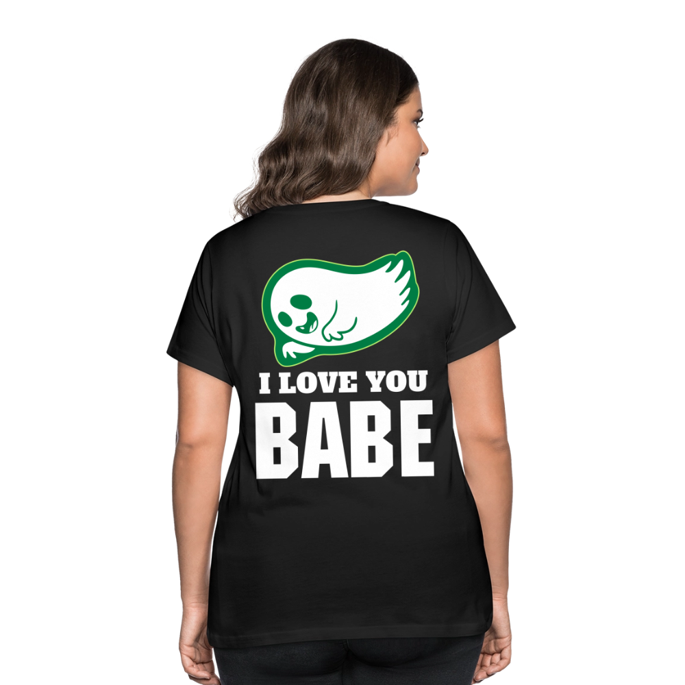 Women’s Curvy T-Shirt - black