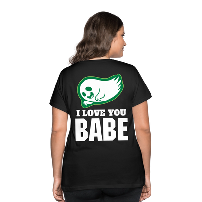 Women’s Curvy T-Shirt - black