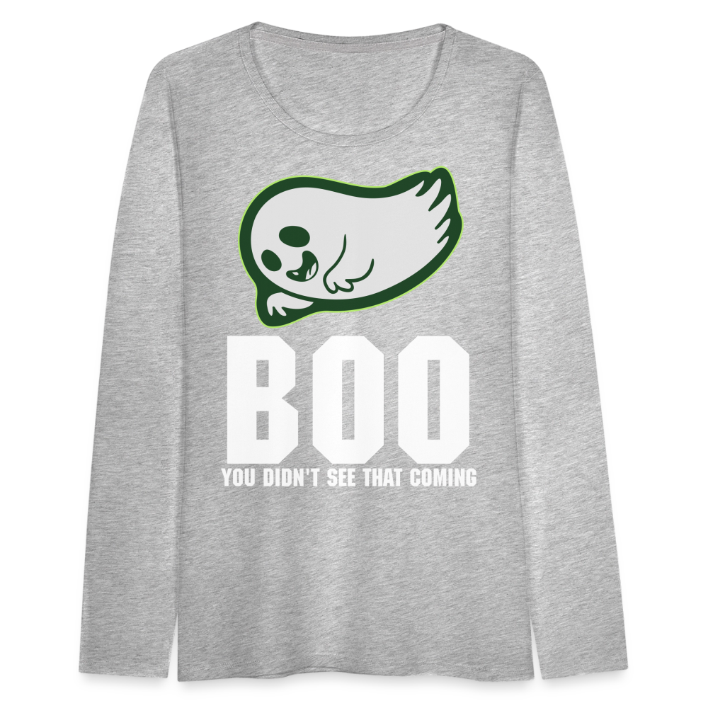 Women's Premium Long Sleeve T-Shirt - heather gray