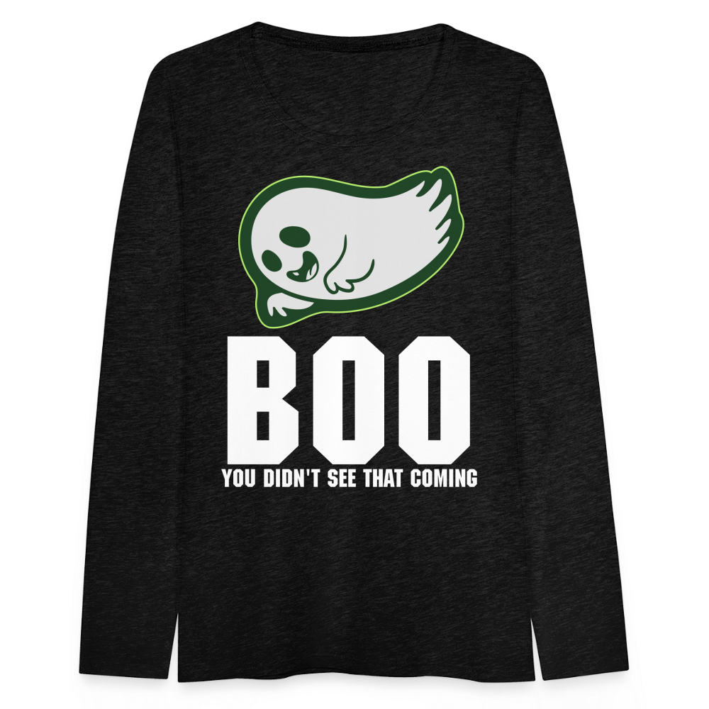 Women's Premium Long Sleeve T-Shirt - charcoal grey