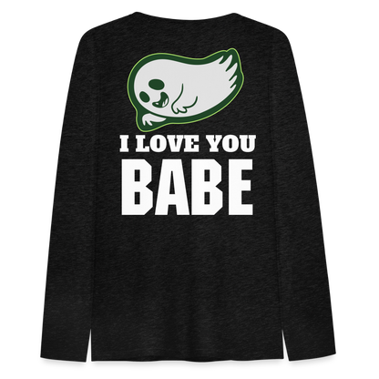 Women's Premium Long Sleeve T-Shirt - charcoal grey