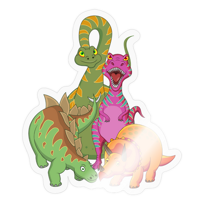 Sticker - transparent glossy