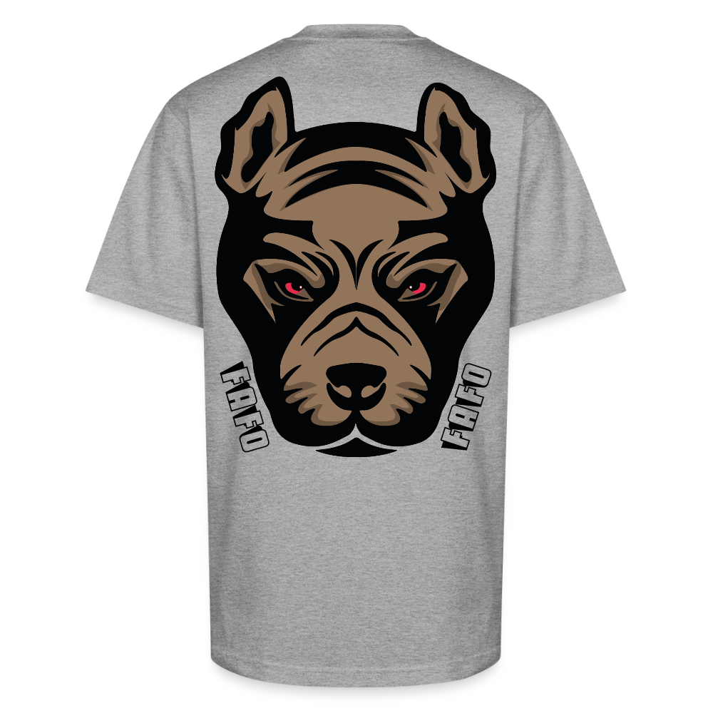 Unisex Oversized Heavyweight T-Shirt - heather gray