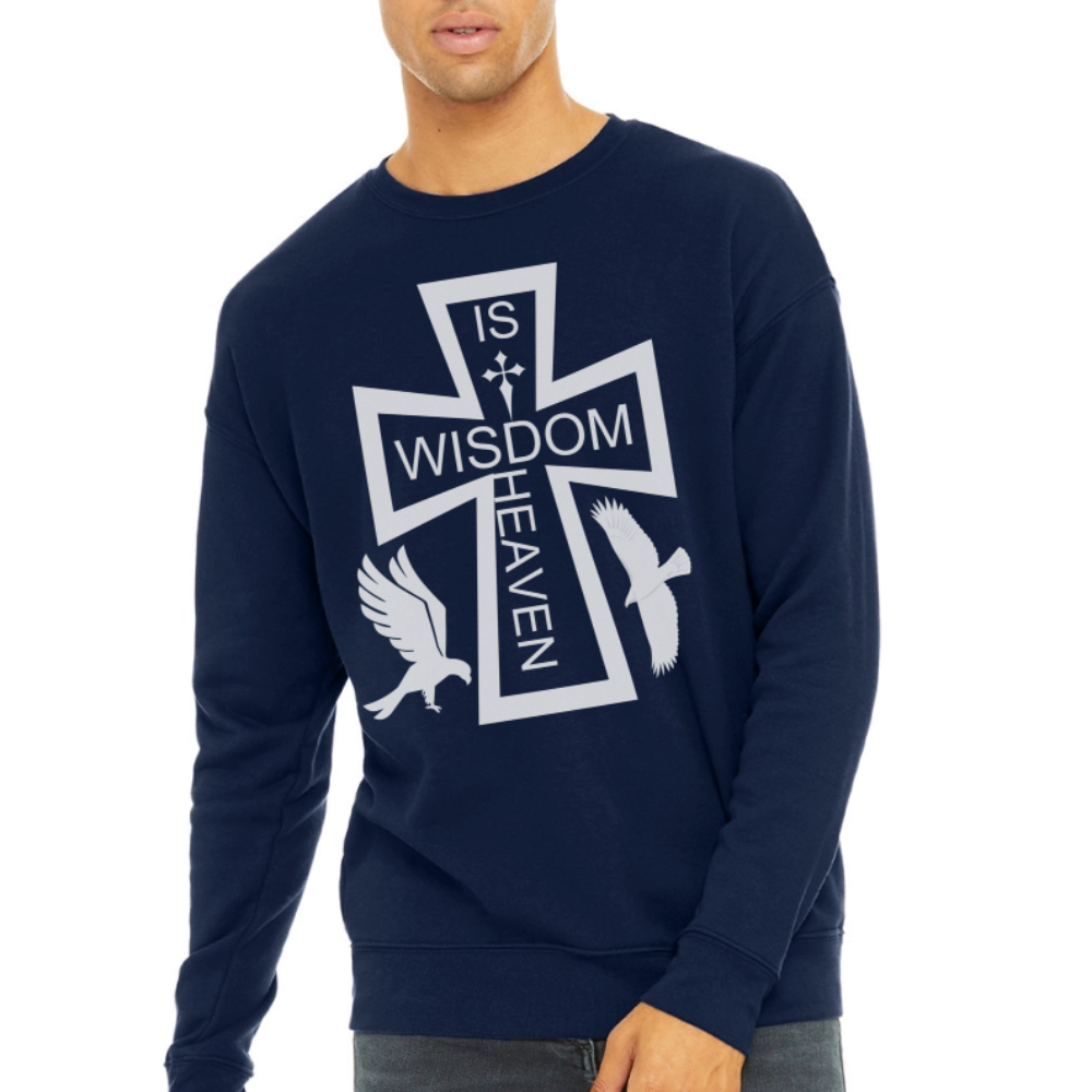 Bella + Canvas Unisex Sweatshirt - navy