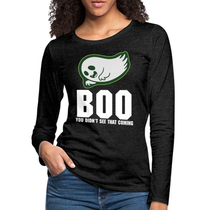 Women's Premium Long Sleeve T-Shirt - charcoal grey