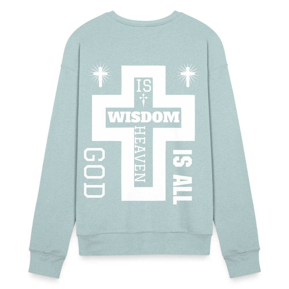 Bella + Canvas Unisex Sweatshirt - dusty blue