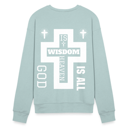 Bella + Canvas Unisex Sweatshirt - dusty blue