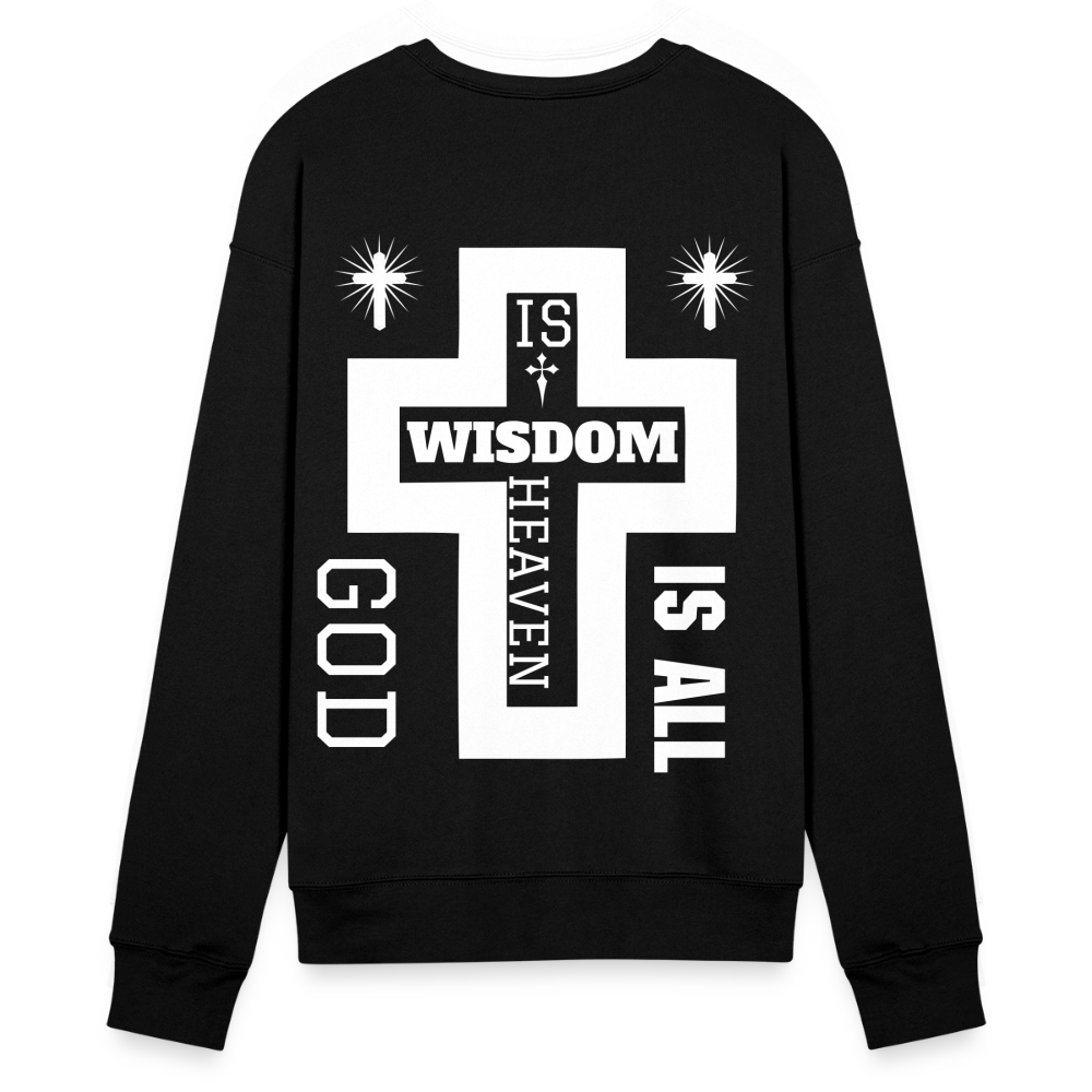 Bella + Canvas Unisex Sweatshirt - black