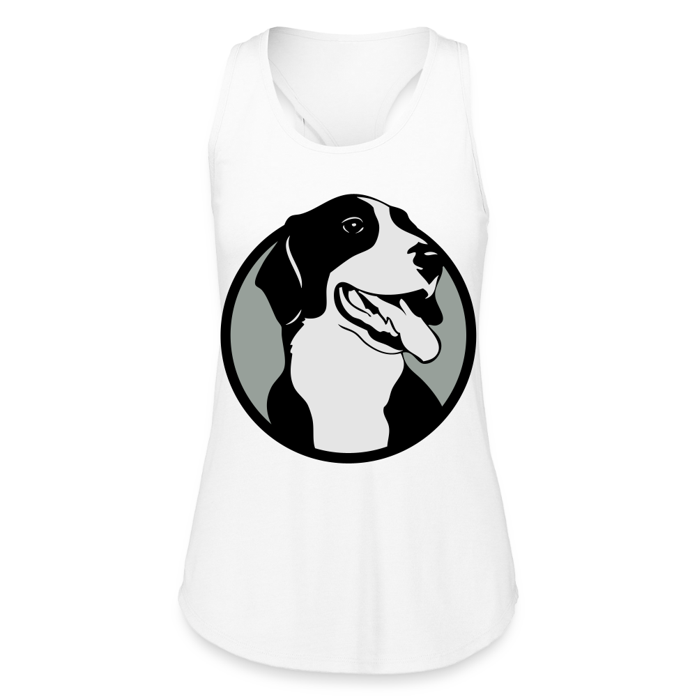 Augusta Sportswear Girl's Lux Tri-Blend Tank - white