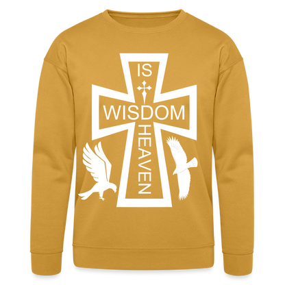 Bella + Canvas Unisex Sweatshirt - heather mustard