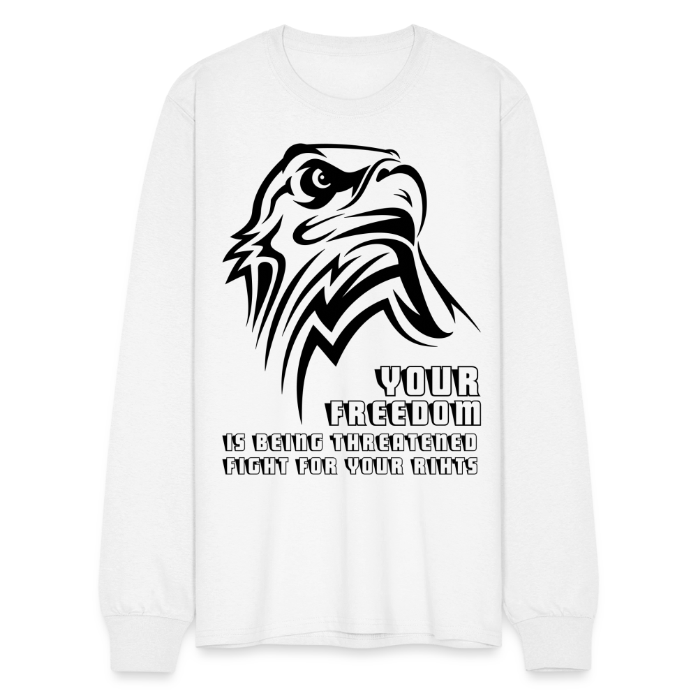 Men's Long Sleeve T-Shirt - white