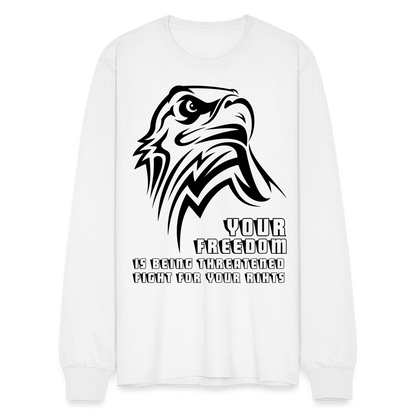 Men's Long Sleeve T-Shirt - white