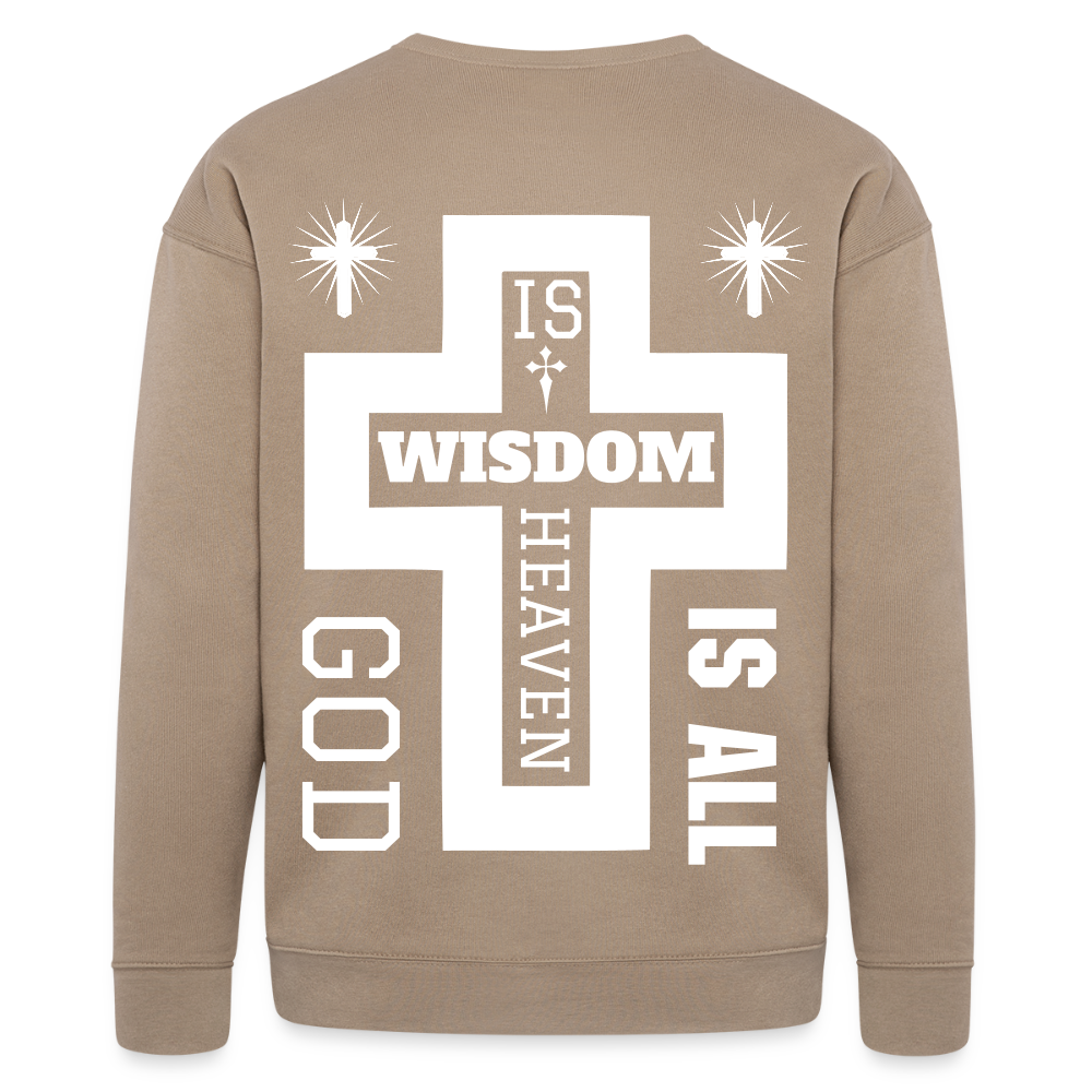 Bella + Canvas Unisex Sweatshirt - tan