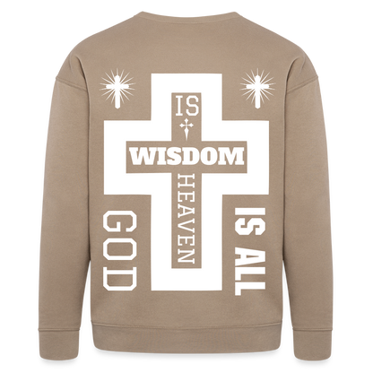 Bella + Canvas Unisex Sweatshirt - tan