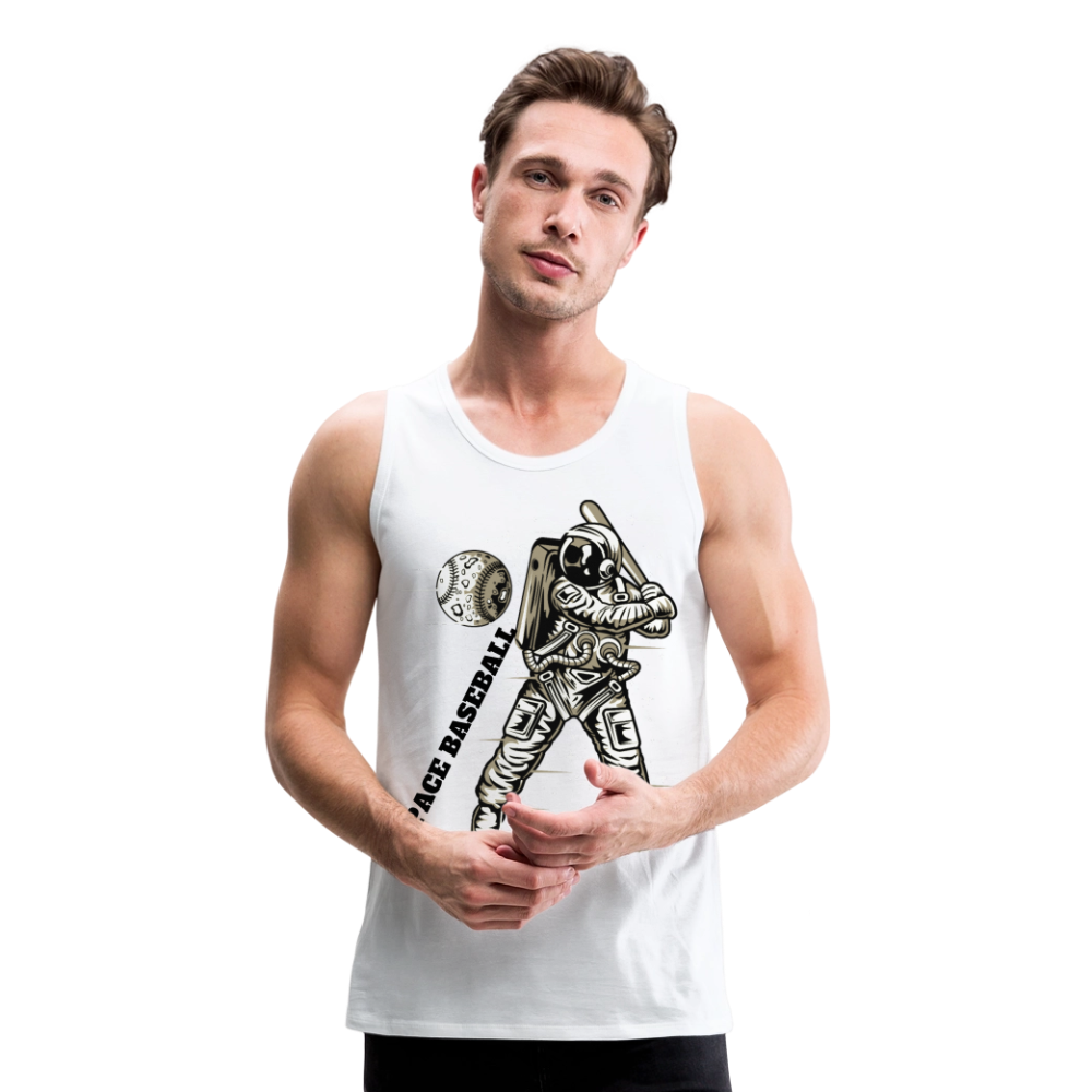 Men’s Premium Tank - white
