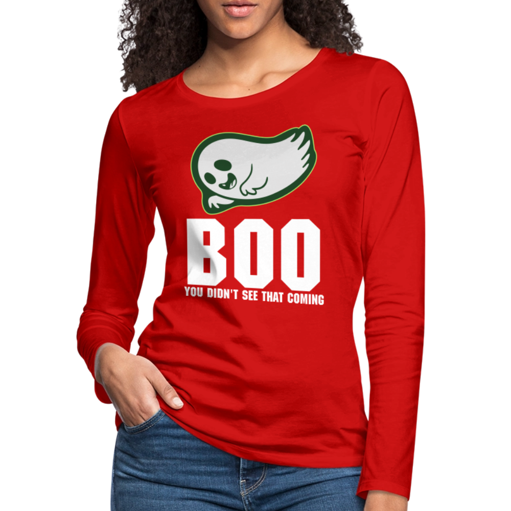 Women's Premium Long Sleeve T-Shirt - red