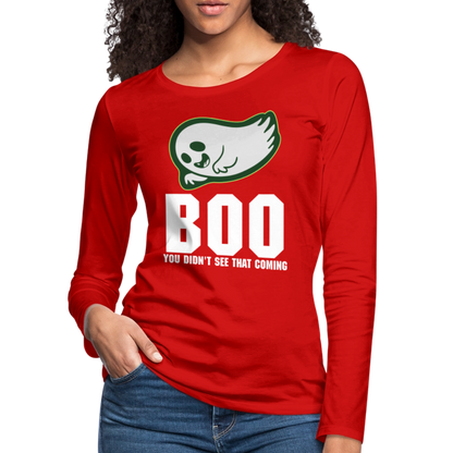 Women's Premium Long Sleeve T-Shirt - red