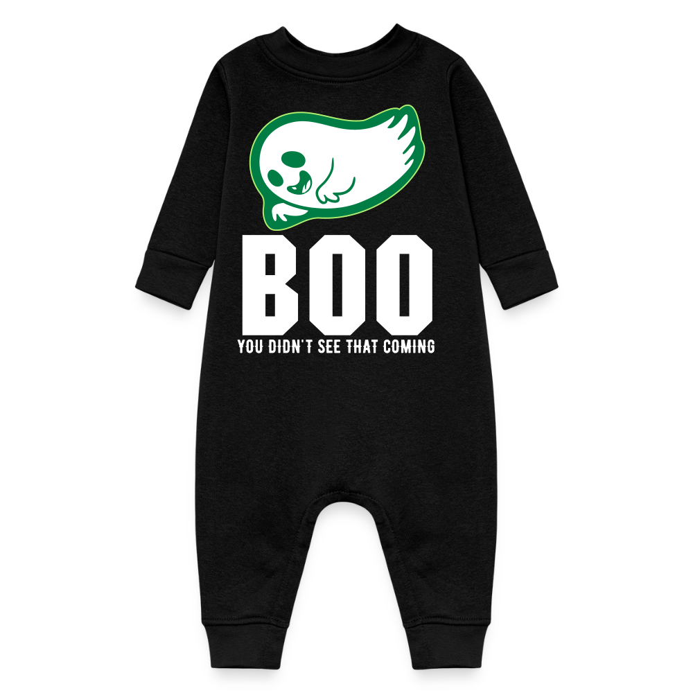 Baby Fleece One Piece - black