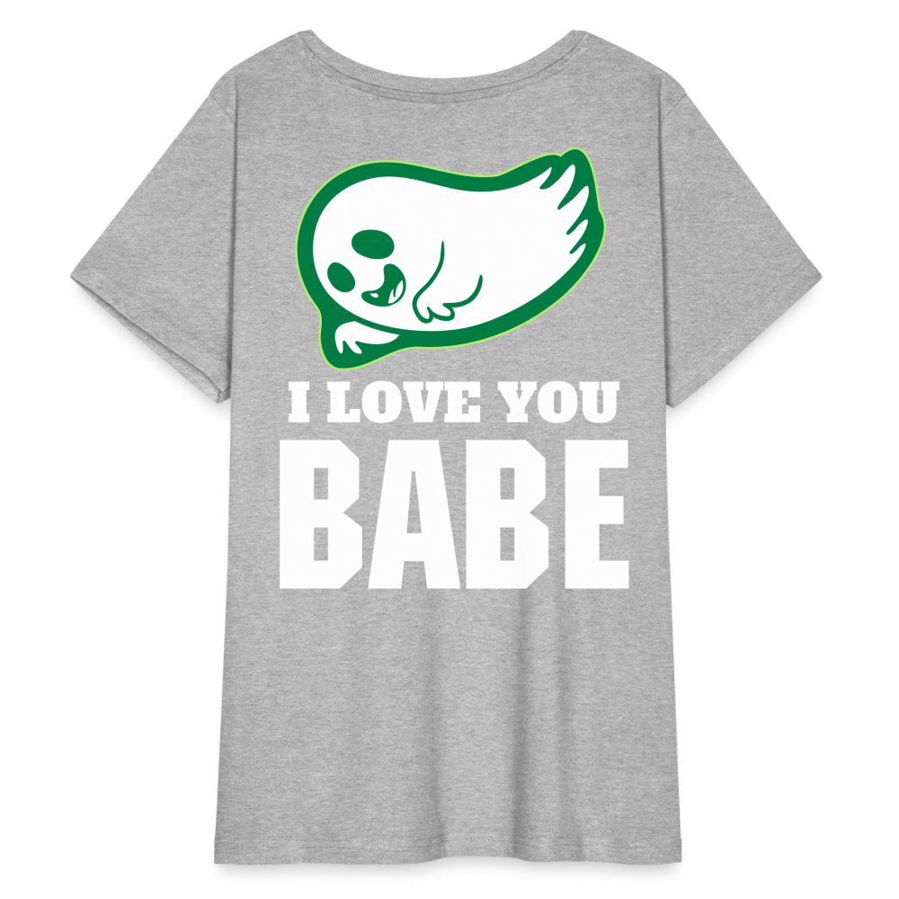 Women’s Curvy T-Shirt - heather gray