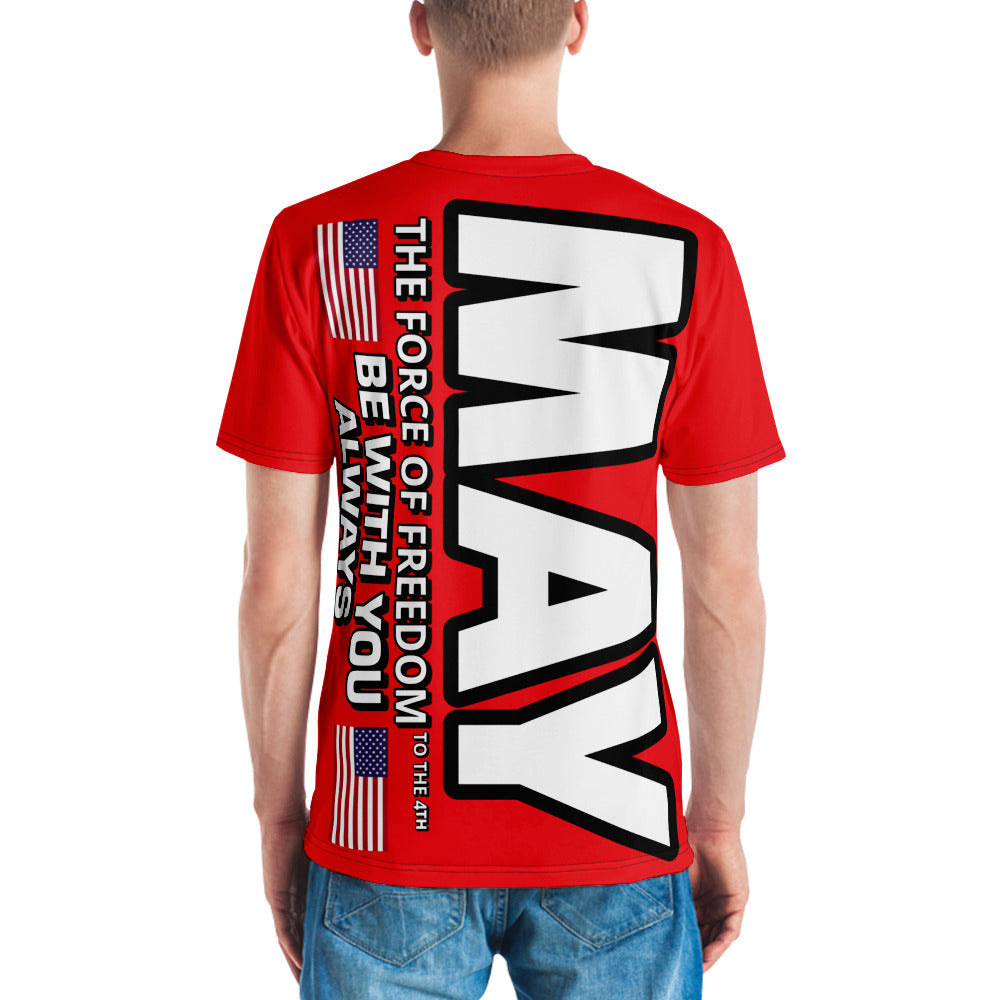 I Love USA Red Men's t-shirt