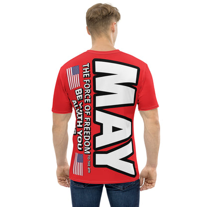 I Love USA Red Men's t-shirt