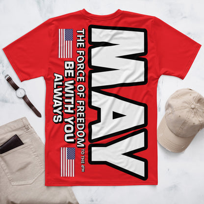 I Love USA Red Men's t-shirt