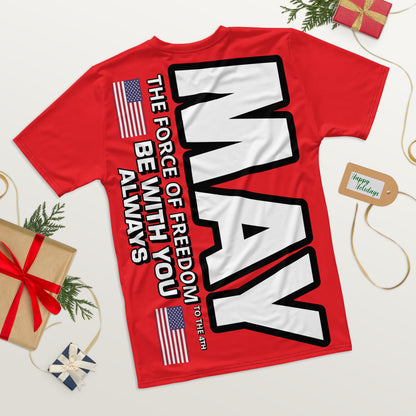 I Love USA Red Men's t-shirt