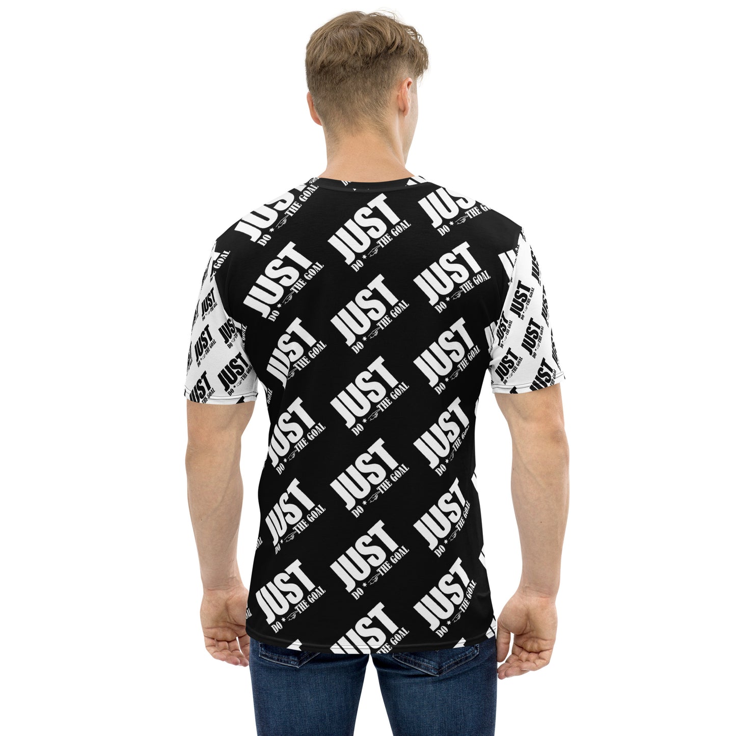 T-shirt pour hommes Just Do The Goal surimprimé