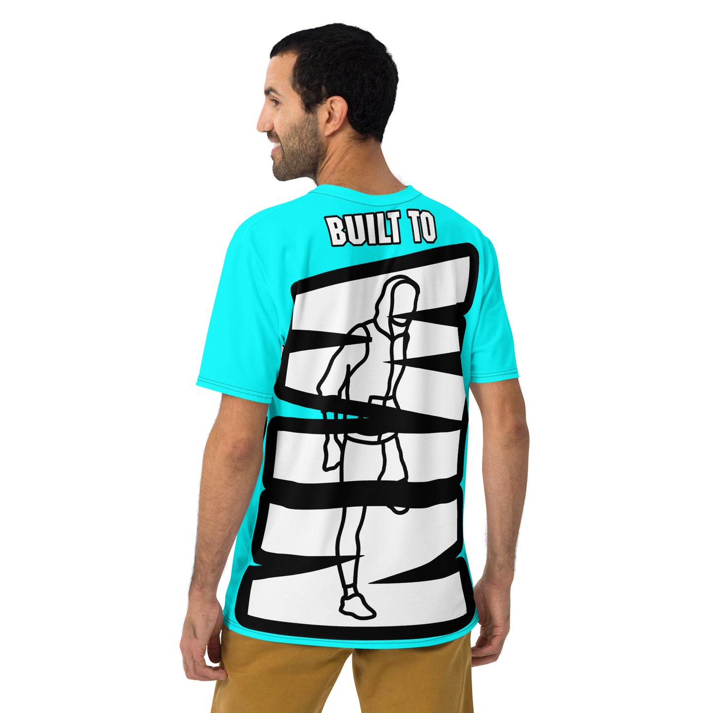 T-shirt pour hommes Construire pour gagner