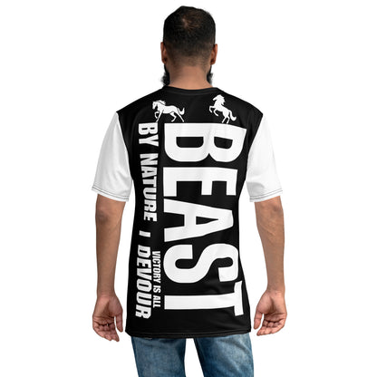 Bestia por naturaleza La victoria es todo lo que devoro Camiseta de hombre