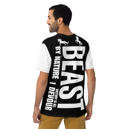 Bestia por naturaleza La victoria es todo lo que devoro Camiseta de hombre
