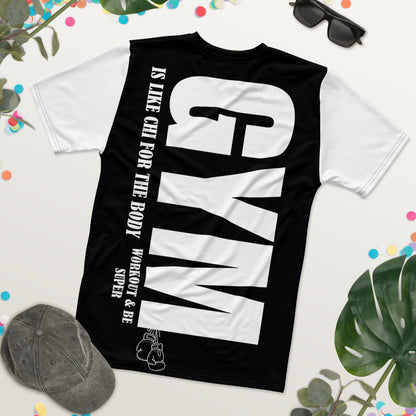 T-shirt pour hommes Gym Is Like Chi For The Body