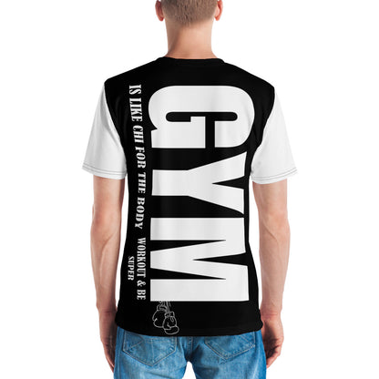 T-shirt pour hommes Gym Is Like Chi For The Body