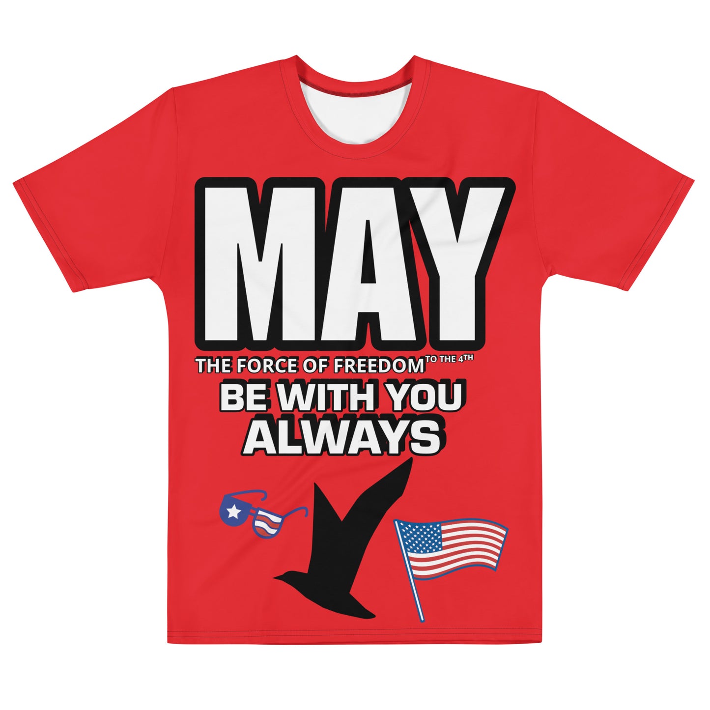 I Love USA Red Men's t-shirt