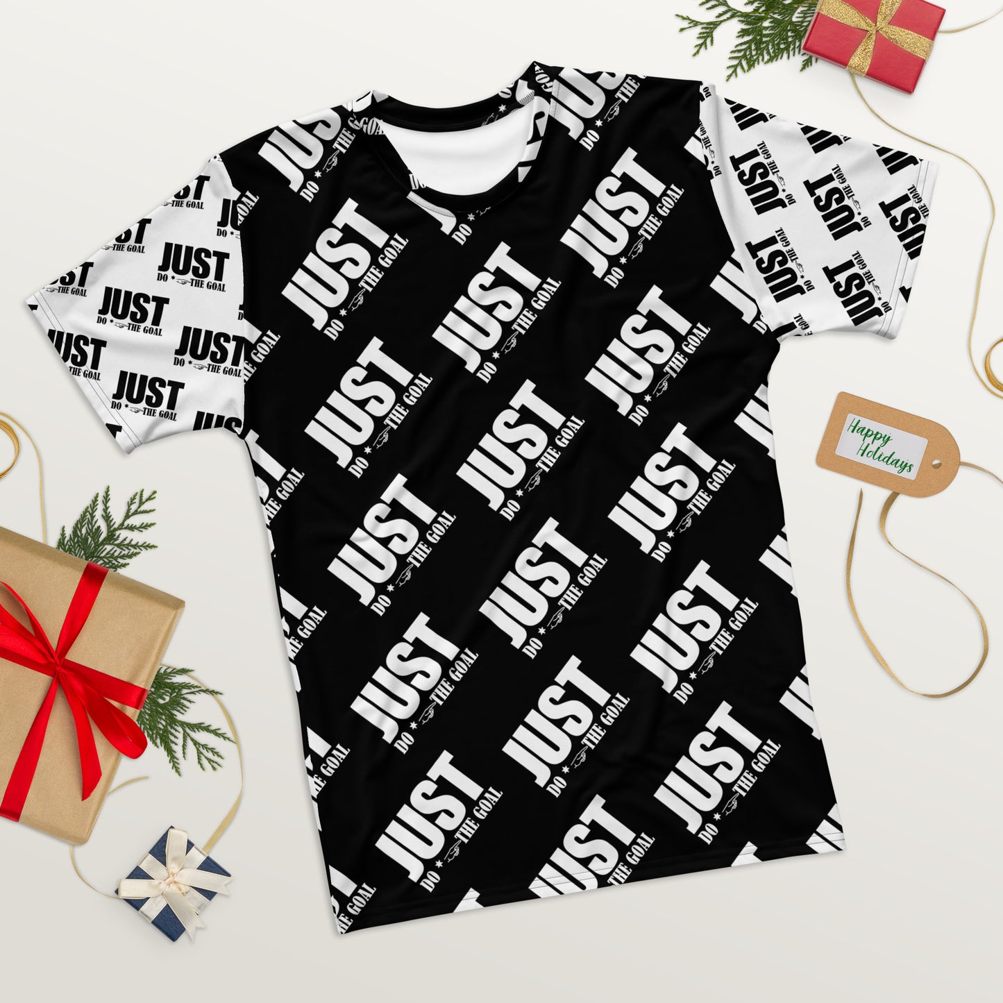 T-shirt pour hommes Just Do The Goal surimprimé