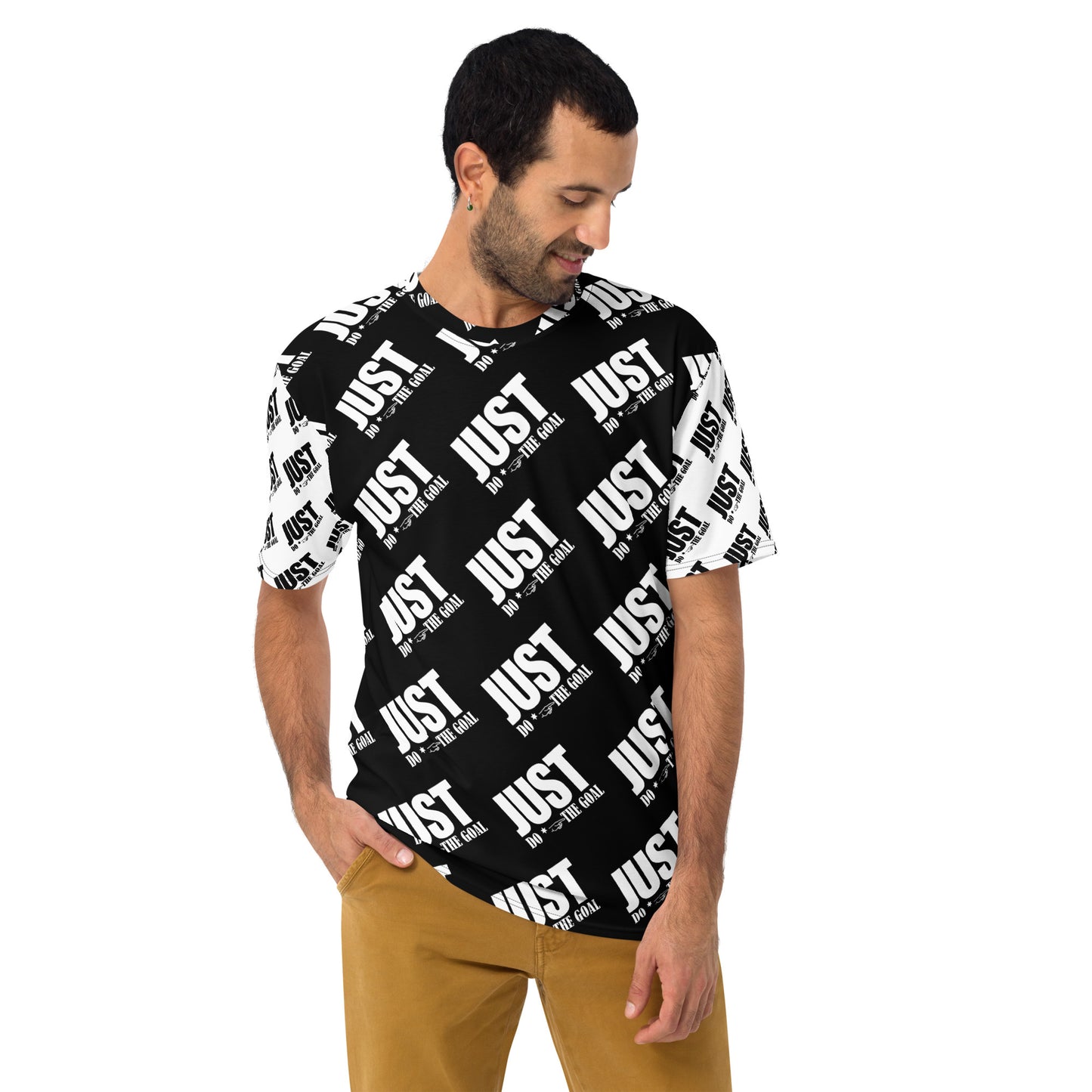 T-shirt pour hommes Just Do The Goal surimprimé