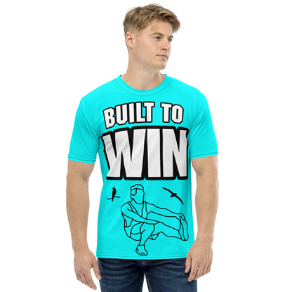 T-shirt pour hommes Construire pour gagner