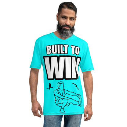T-shirt pour hommes Construire pour gagner
